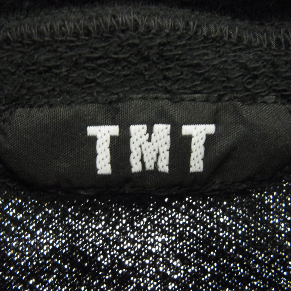 TMT ティーエムティー TSW-S14SP03 MACDOUGAL ST. プリント プルオーバー スウェット パーカー ブラック系 M【極上美品】【中古】