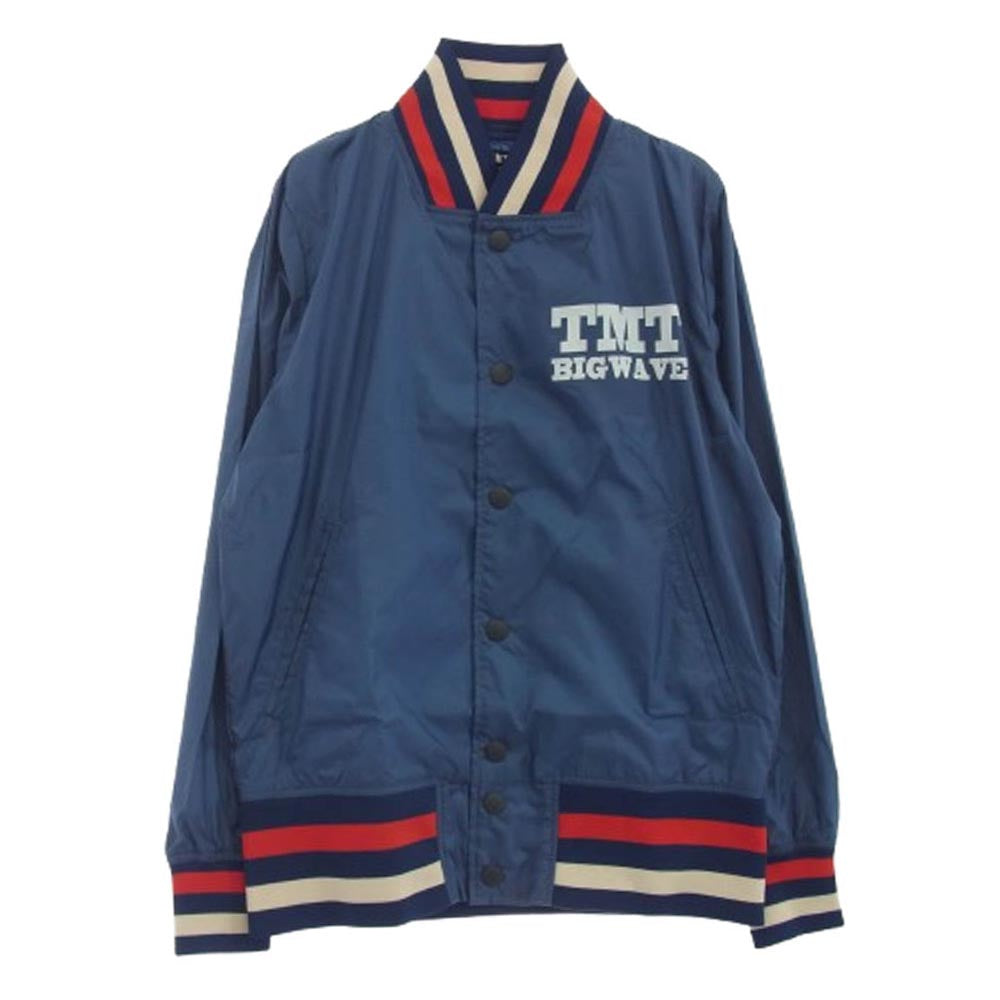 TMT ティーエムティー JK-S1509 IVY BLOUSON アイビーブルゾン ナイロン ジャケット ネイビー系 S【美品】【中古】