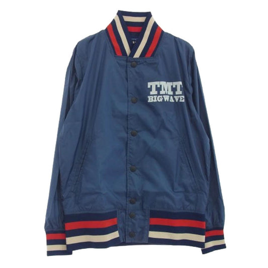 TMT ティーエムティー JK-S1509 IVY BLOUSON アイビーブルゾン ナイロン ジャケット ネイビー系 S【美品】【中古】