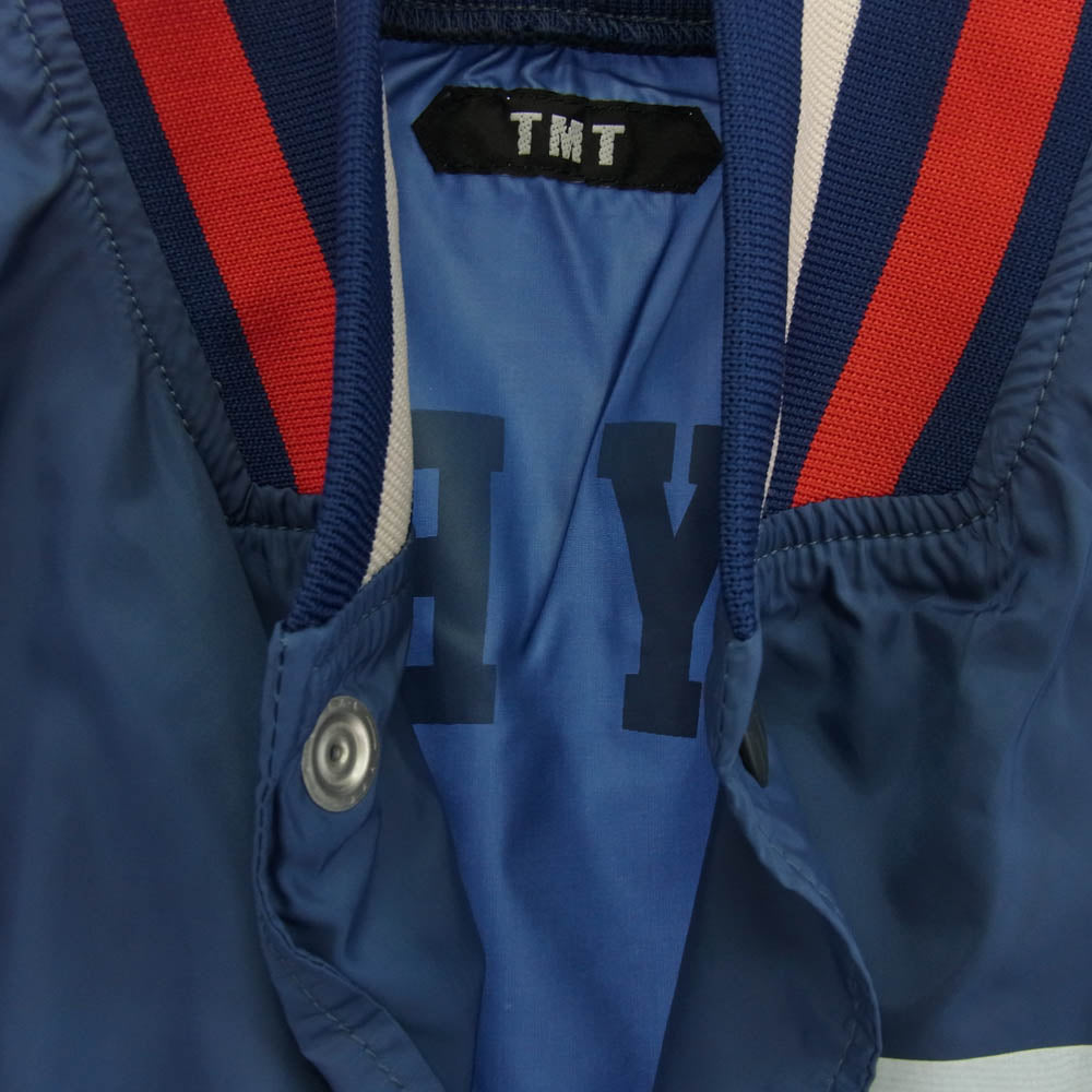 TMT ティーエムティー JK-S1509 IVY BLOUSON アイビーブルゾン ナイロン ジャケット ネイビー系 S【美品】【中古】