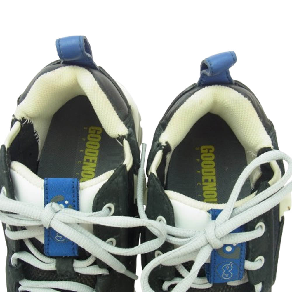 GOODENOUGH グッドイナフ RIVAL BLACK ライバル ブラック グッドイナフ シューズケース付 スニーカー ブラック系 27.5cn【中古】
