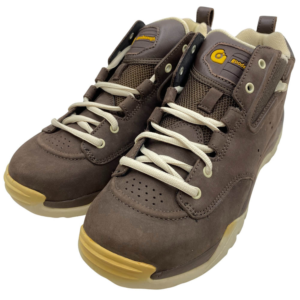 GOODENOUGH グッドイナフ G4329101Q × GRAVIS グラビス RIVAL ライバル スニーカー ブラウン系 28cm【中古】