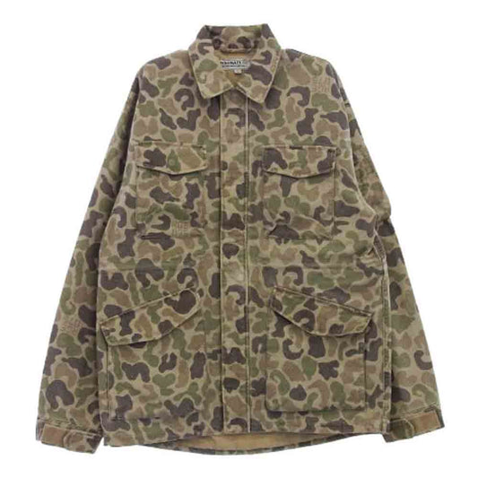 リゾネイトグッドイナフ 迷彩 コットン ミリタリー フィールド ジャケット マルチカラー系 L【中古】