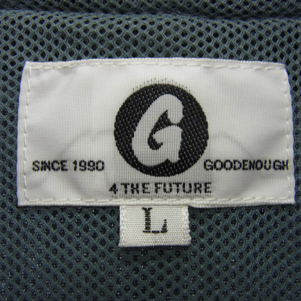 GOODENOUGH グッドイナフ GE-131003 BALL PARK JK GE コットン スタジャン 切り替 ブルゾン グレー系 L【中古】