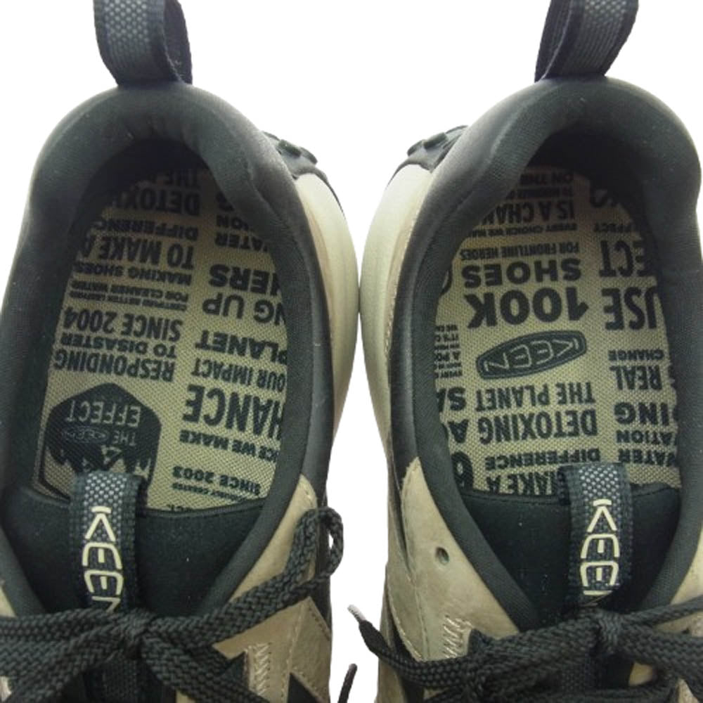 KEEN キーン GPC 010724 ケーエス 86 レザー ブリンドル プラザトープ ブラック系 28cm【新古品】【未使用】【中古】