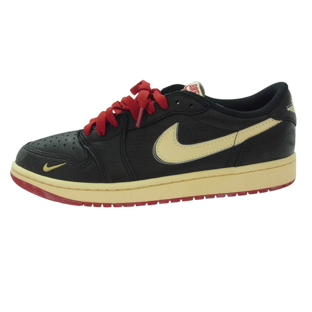 NIKE AIR JORDAN ナイキ ジョーダン IB8958-001 × Nigel Sylvester ナイジェルシルベスター Air Jordan 1 Retro Low OG Better With Time AJ1 エアジョーダン ロー スニーカー ブラック系 27cm【中古】
