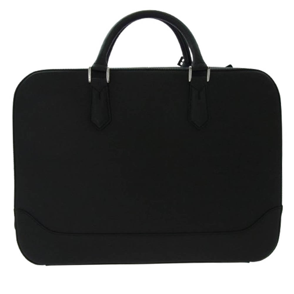 PELLE MORBIDA ペッレモルビダ PMO-CA018 Capitano キャピターノ スリム ブリ―ス ケース レザー ビジネス バッグ ブラック系【新古品】【未使用】【中古】