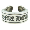 CHROME HEARTS クロムハーツ（原本有） LG SCROLL LABEL ラージ スクロールラベル リング シルバー系 23号【中古】