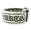 CHROME HEARTS クロムハーツ（原本有） LG SCROLL LABEL ラージ スクロールラベル リング シルバー系 23号【中古】