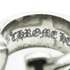 CHROME HEARTS クロムハーツ（原本有） LG SCROLL LABEL ラージ スクロールラベル リング シルバー系 23号【中古】