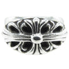 CHROME HEARTS クロムハーツ（原本有） FLRL CRS フローラルクロス リング シルバー系 25.5号【中古】