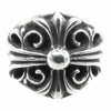 CHROME HEARTS クロムハーツ（原本無） KEEPER RING キーパーリング シルバー系 24号【中古】