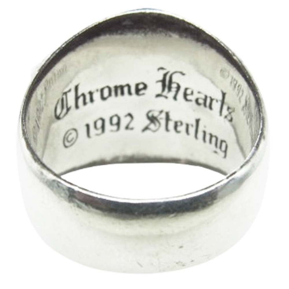 CHROME HEARTS クロムハーツ（原本無） KEEPER RING キーパーリング シルバー系 24号【中古】