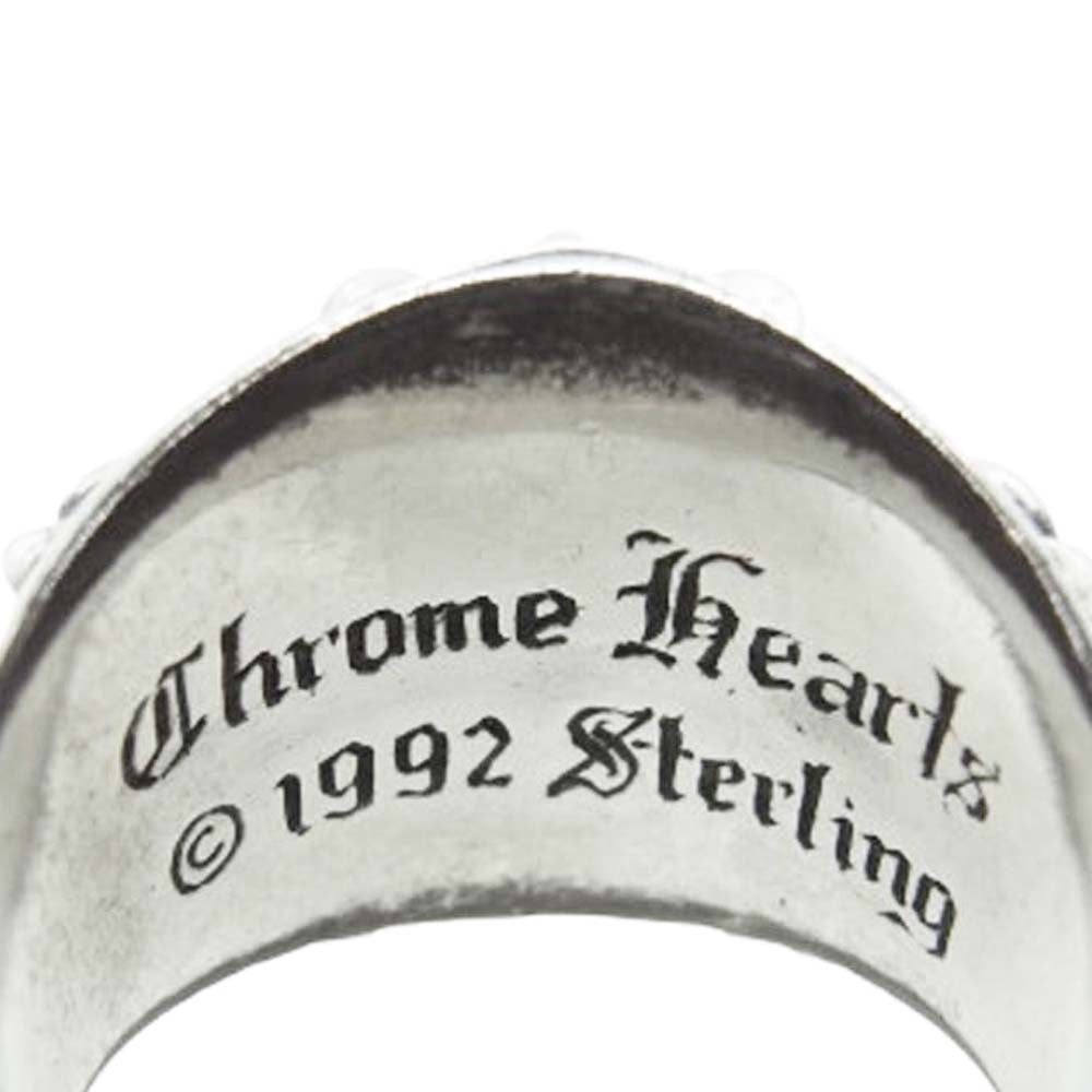 CHROME HEARTS クロムハーツ（原本無） KEEPER RING キーパーリング シルバー系 24号【中古】
