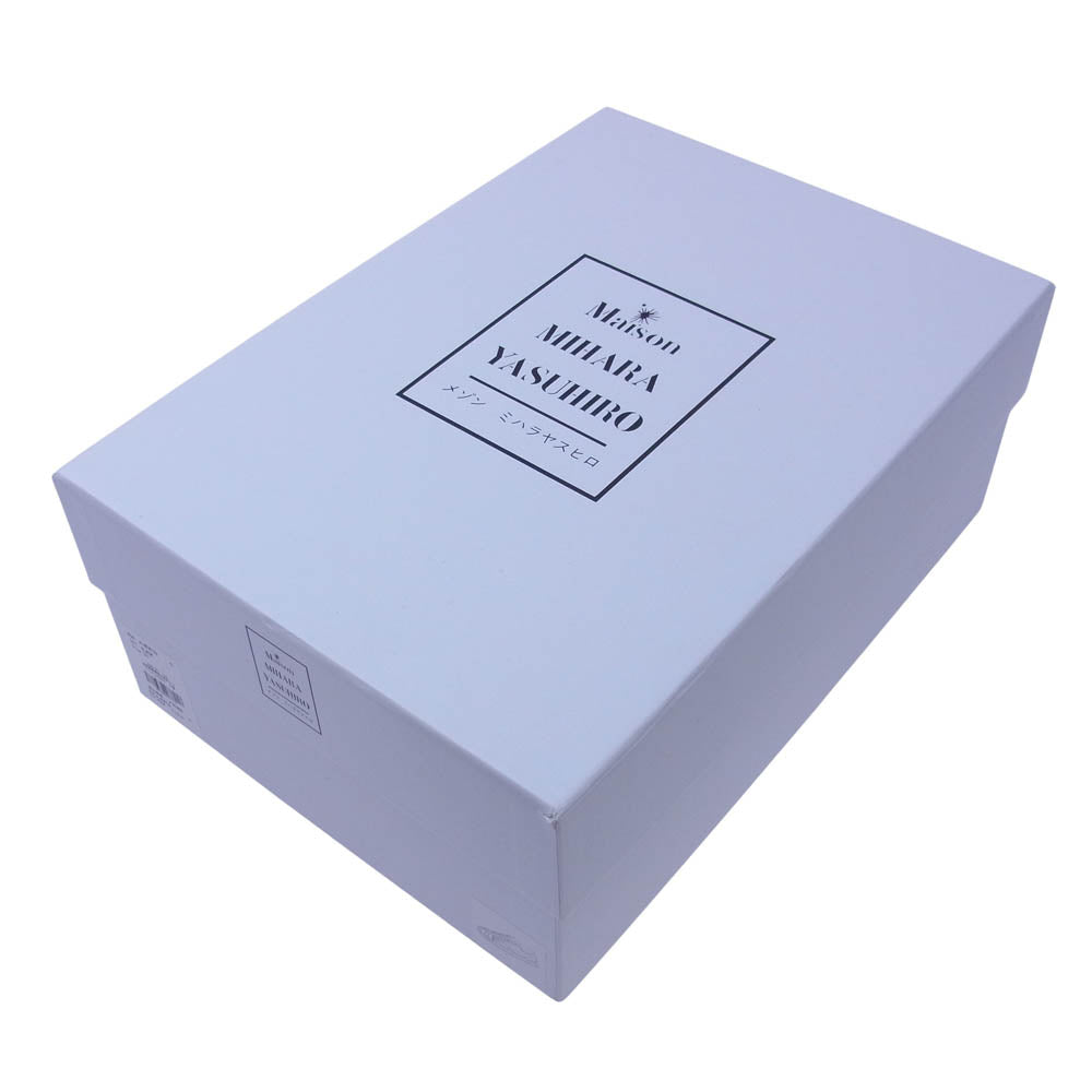Maison MIHARA YASUHIRO メゾンミハラヤスヒロ A14FW738 BLAKEY OG Sole Sputtering Paint Canvas Low-top Sneaker ブレイキー ペイント ローカット スニーカー ブラック系 マルチカラー系 37【新古品】【未使用】【中古】