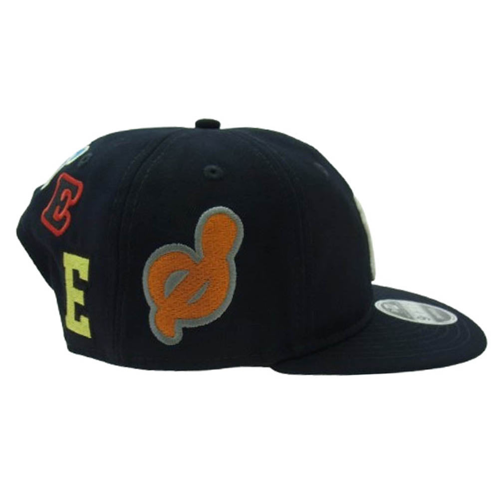 SAINT MICHAEL セントマイケル 25SS SM-HR8-0000-C50 × NEWERA SNAPBACK NY YANKEES CAP ヤンキース キャップ ダークネイビー系【新古品】【未使用】【中古】