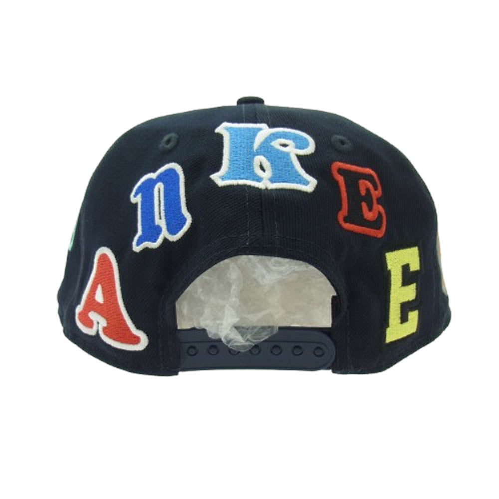 SAINT MICHAEL セントマイケル 25SS SM-HR8-0000-C50 × NEWERA SNAPBACK NY YANKEES CAP ヤンキース キャップ ダークネイビー系【新古品】【未使用】【中古】