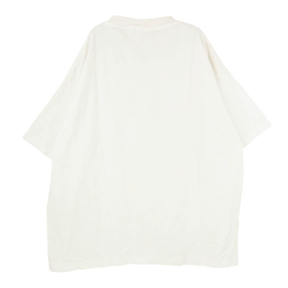 SAINT MICHAEL セントマイケル SM-HR3-0000-026 SS TEE INSANE 半袖Ｔシャツ ホワイト系 XL【新古品】【未使用】【中古】