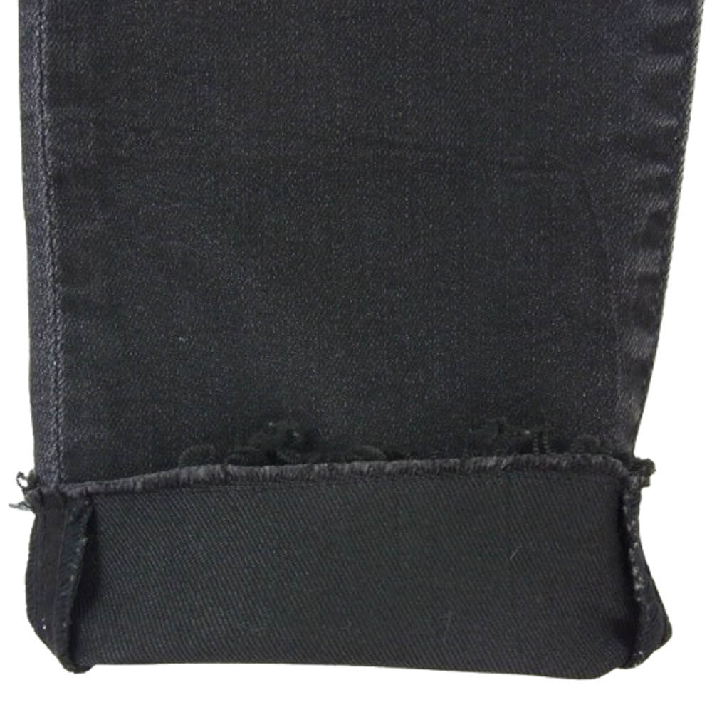MINEDENIM マインデニム STED-102-TN95-96-271 SKINNY 5POCKET BUS スキニー カットオフ ストレッチ ブラック デニム ブラック系 4【中古】