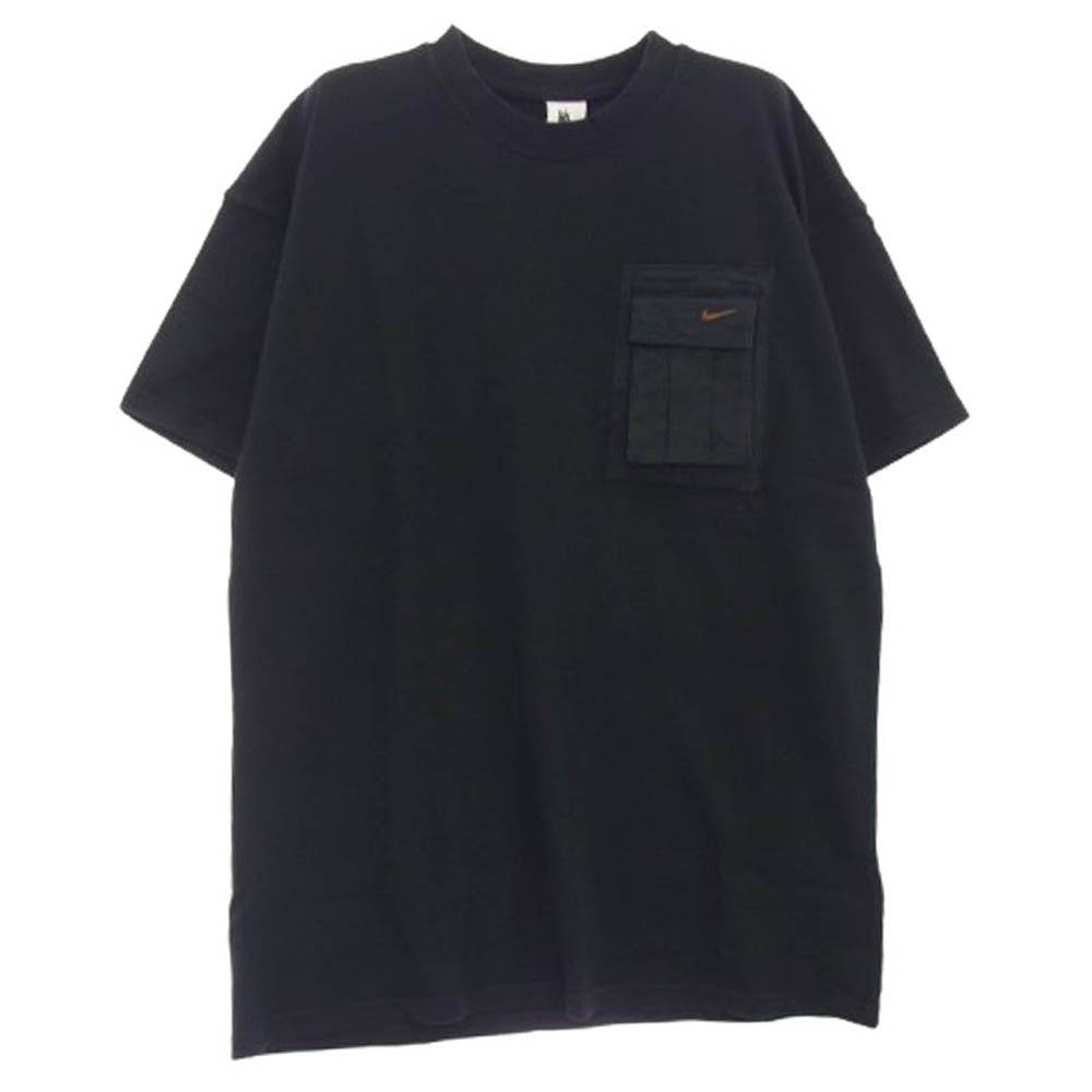 NIKE ナイキ 20SS CU0460-010 TRAVIS SCOTT NRG Ag Tee トラヴィススコット カクタス ジャック ポケット 半袖 Tシャツ ブラック系 M【極上美品】【中古】