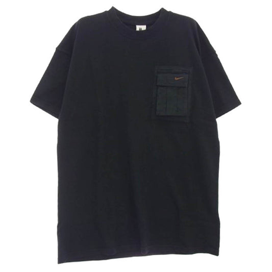 NIKE ナイキ 20SS CU0460-010 TRAVIS SCOTT NRG Ag Tee トラヴィススコット カクタス ジャック ポケット 半袖 Tシャツ ブラック系 M【極上美品】【中古】
