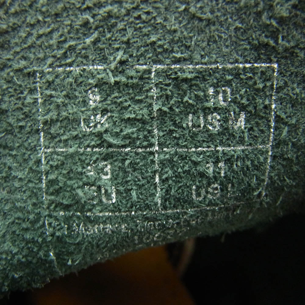 Dr.Martens ドクターマーチン 8ホール イエロー ステッチ レザー ハイカット ブーツ ブラック系 UK9【中古】