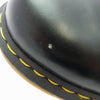 Dr.Martens ドクターマーチン 8ホール イエロー ステッチ レザー ハイカット ブーツ ブラック系 UK9【中古】