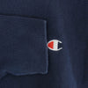 Champion チャンピオン vintage Reverse Weave 刺繍 タグ USA製 リバース ウィーブ プルオーバー パーカー ネイビー系 L【中古】