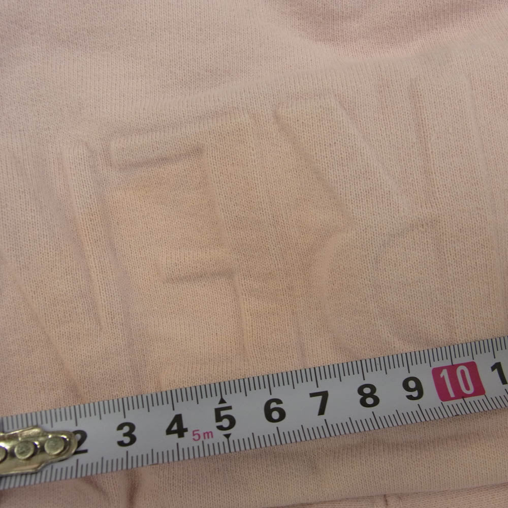 Supreme シュプリーム 17AW Embossed Logo Hooded Sweat Shirt エンボスロゴ フーデッド スウェットシャツ フーディ パーカー ピンク系 L【中古】