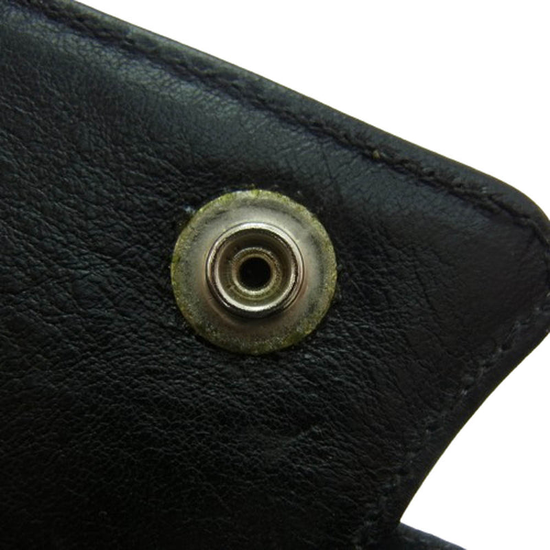 【中古】クロムハーツ レザーキーケース ブラック CHROME HEARTS クロムハーツ（原本無） KEY CASE クロスボール