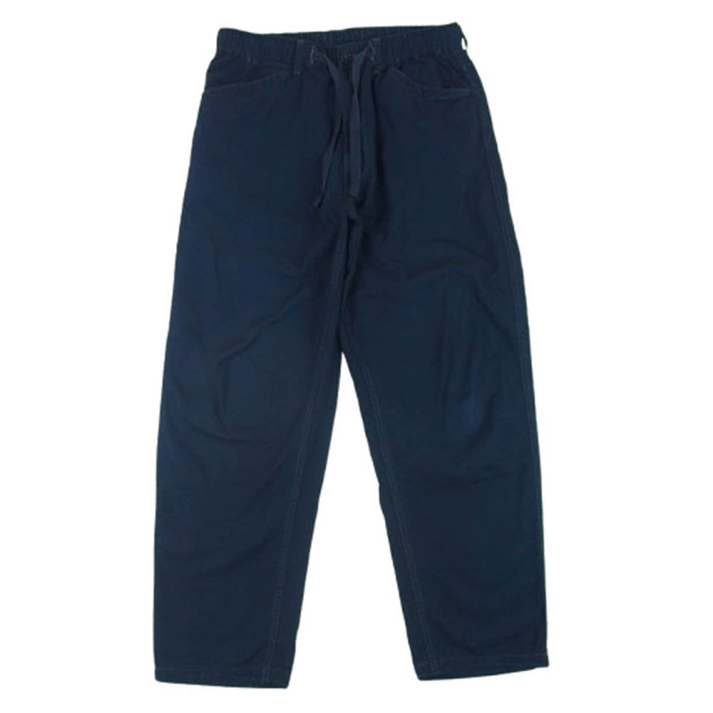 POST OVERALLS ポストオーバーオールズ 3318-VSI E-Z Travail Pants イージー パンツ 日本製 インディゴブルー系 L【中古】