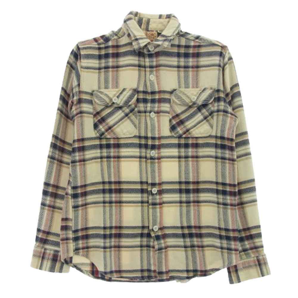 SUGAR CANE シュガーケーン SC24709 ネルシャツ チェック 長袖 シャツ マルチカラー系 M【中古】