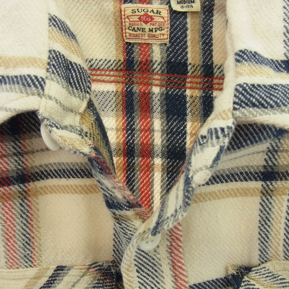 SUGAR CANE シュガーケーン SC24709 ネルシャツ チェック 長袖 シャツ マルチカラー系 M【中古】