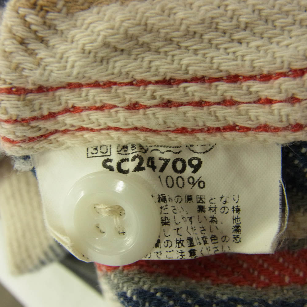 SUGAR CANE シュガーケーン SC24709 ネルシャツ チェック 長袖 シャツ マルチカラー系 M【中古】