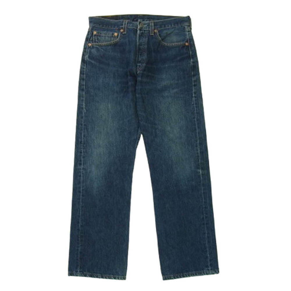 Levi's リーバイス Vintage small e 90s ボタン裏553 501 USA製 ヴィンテージ スモールe デニム パンツ インディゴブルー系【中古】