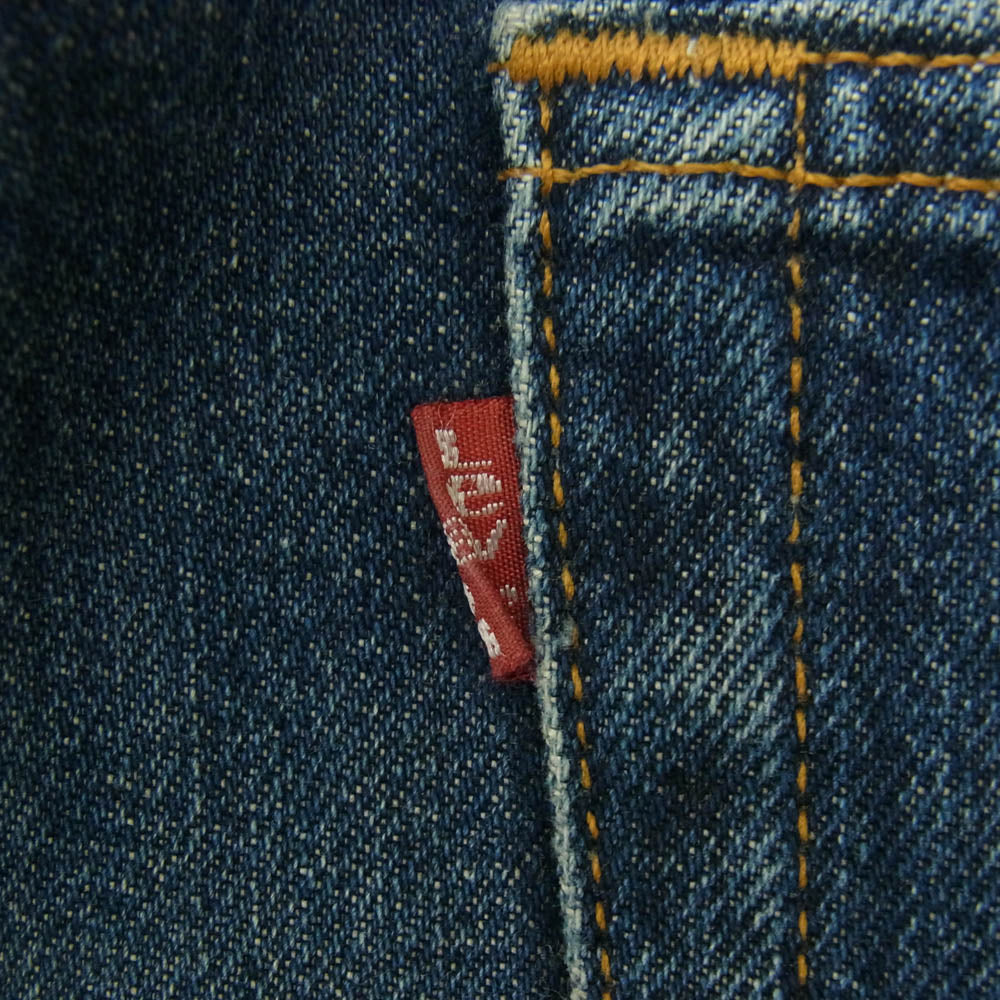 Levi's リーバイス Vintage small e 90s ボタン裏553 501 USA製 ヴィンテージ スモールe デニム パンツ インディゴブルー系【中古】