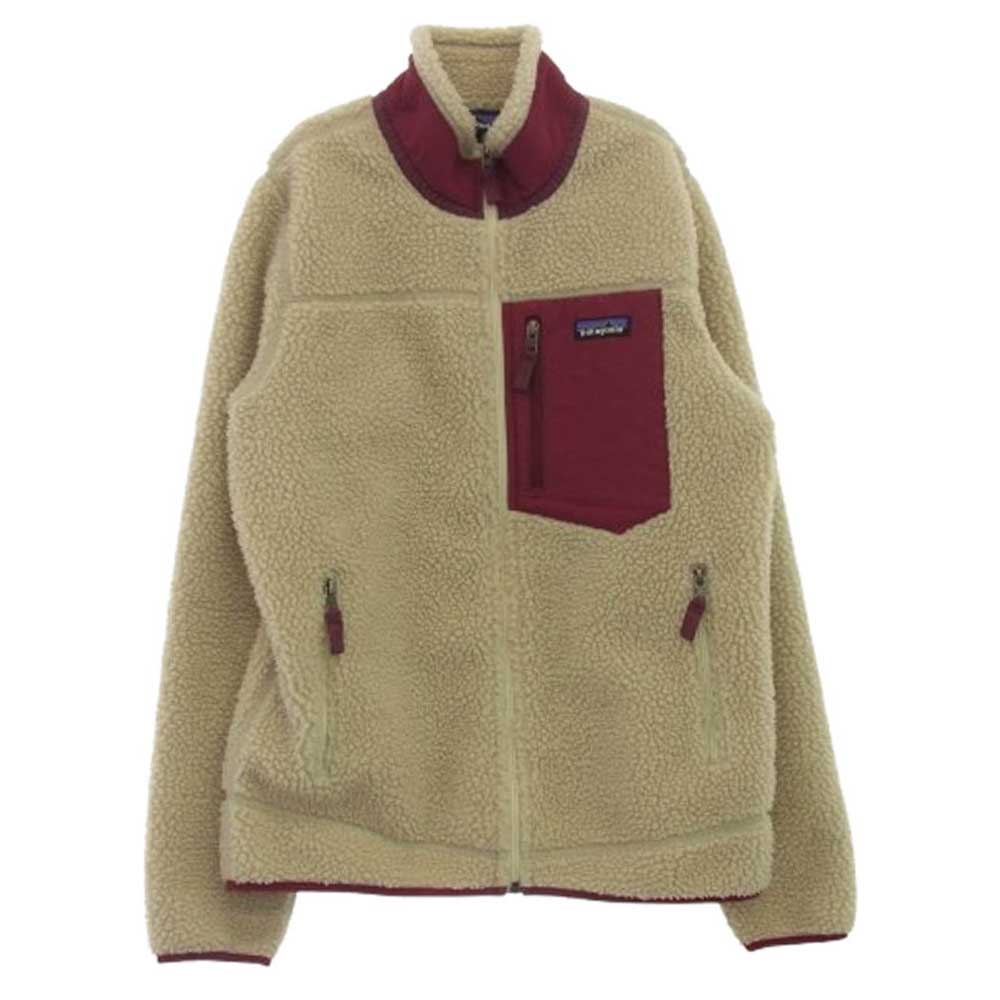 patagonia パタゴニア STY23074FA18 Classic Retro-X Jacket クラシック レトロ X フリース ジャケット ベージュ系 M【中古】