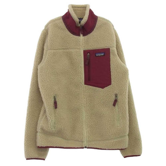 patagonia パタゴニア STY23074FA18 Classic Retro-X Jacket クラシック レトロ X フリース ジャケット ベージュ系 M【中古】
