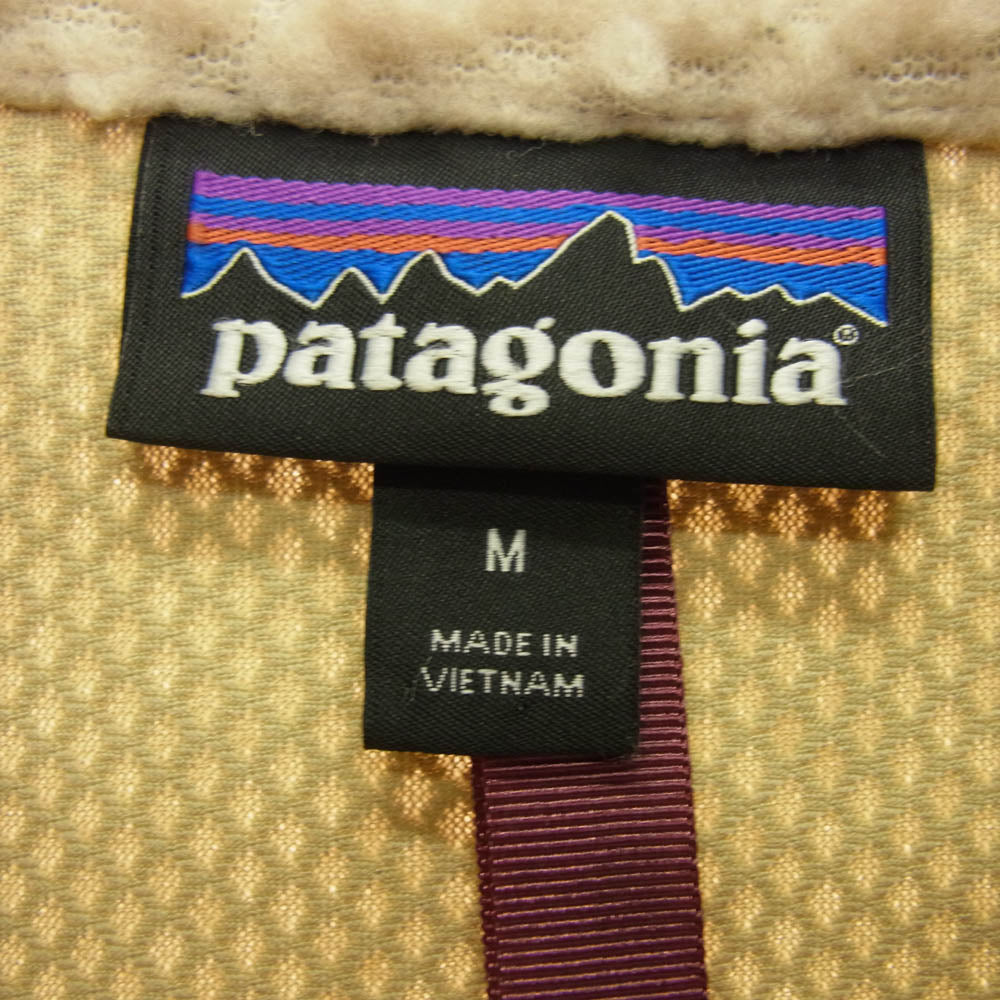 patagonia パタゴニア STY23074FA18 Classic Retro-X Jacket クラシック レトロ X フリース ジャケット ベージュ系 M【中古】