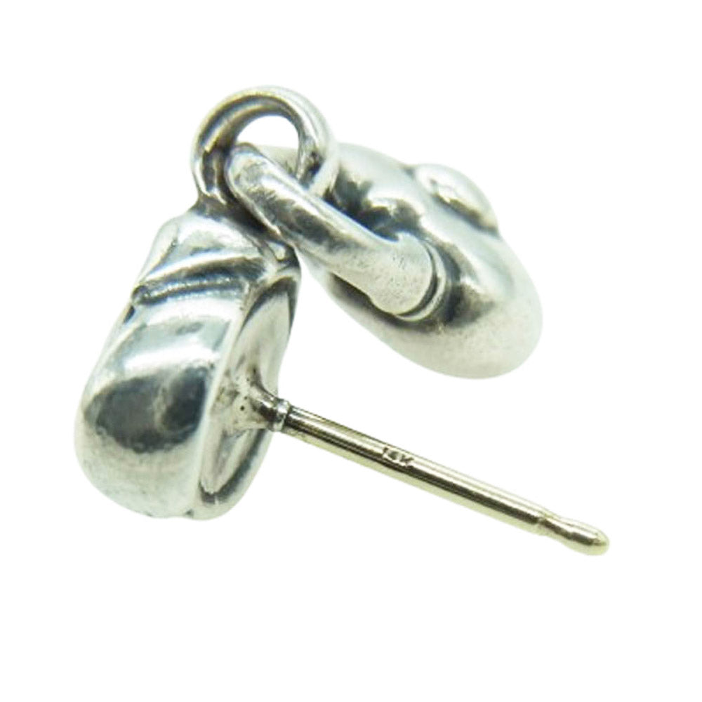 LONE ONES ロンワンズ フロー ハートロック イヤリング ピアス 片耳 シルバー系【中古】