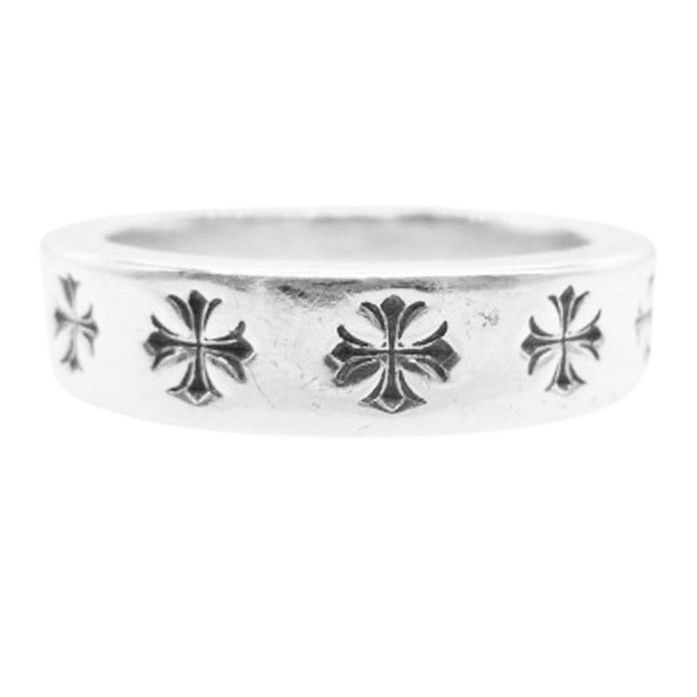 CHROME HEARTS クロムハーツ（原本無） 6mm SPACER FOREVER スペーサー フォーエバー リング シルバー系 24号【中古】