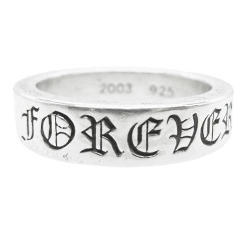 CHROME HEARTS クロムハーツ（原本無） 6mm SPACER FOREVER スペーサー フォーエバー リング シルバー系 24号【中古】