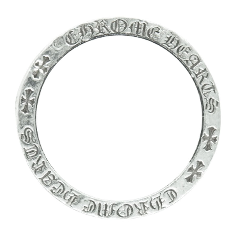 CHROME HEARTS クロムハーツ（原本無） 6mm SPACER FOREVER スペーサー フォーエバー リング シルバー系 24号【中古】