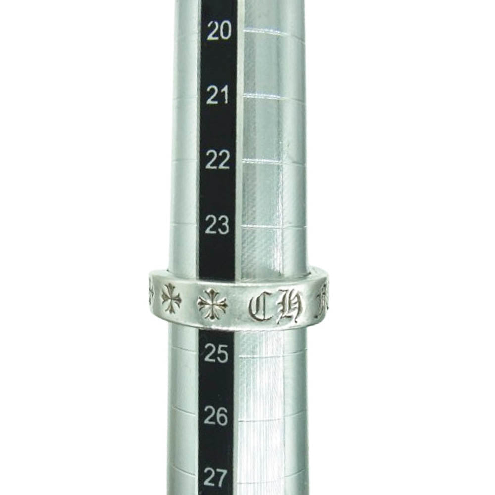 CHROME HEARTS クロムハーツ（原本無） 6mm SPACER FOREVER スペーサー フォーエバー リング シルバー系 24号【中古】