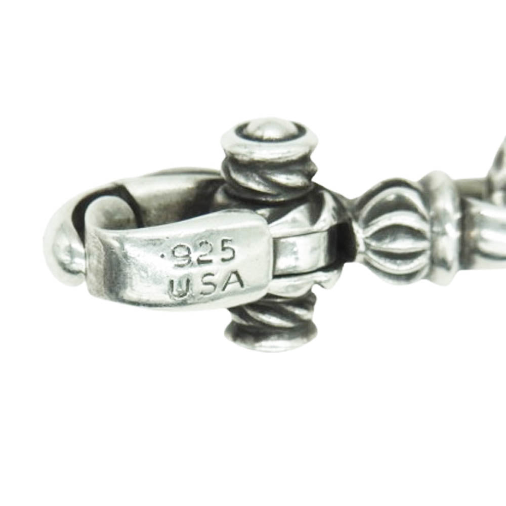 LEONARD KAMHOUT レナードカムホート LONE ONES ロンワンズ SILK LINK BRACELET シルクリンクブレスレット 15LINK 15リンク クレーンサークル シルバー系【中古】