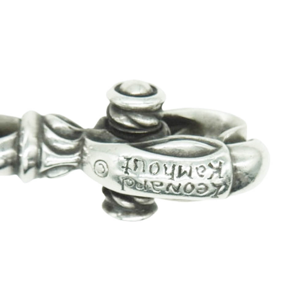 LEONARD KAMHOUT レナードカムホート LONE ONES ロンワンズ SILK LINK BRACELET シルクリンクブレスレット 15LINK 15リンク クレーンサークル シルバー系【中古】