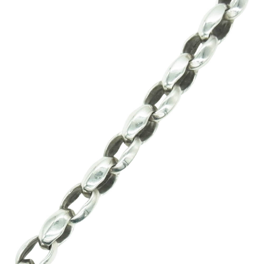 LEONARD KAMHOUT レナードカムホート LONE ONES ロンワンズ SILK LINK BRACELET シルクリンクブレスレット 15LINK 15リンク クレーンサークル シルバー系【中古】