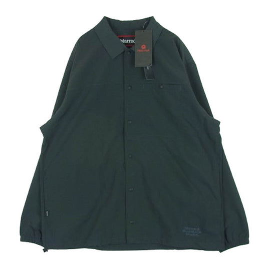 MARMOT マーモット MTSS25MJK341DR URBAN RESEARCH DOORS別注 ナイロン コーチ ジャケット チャコール系 CHARCOAL XL【新古品】【未使用】【中古】
