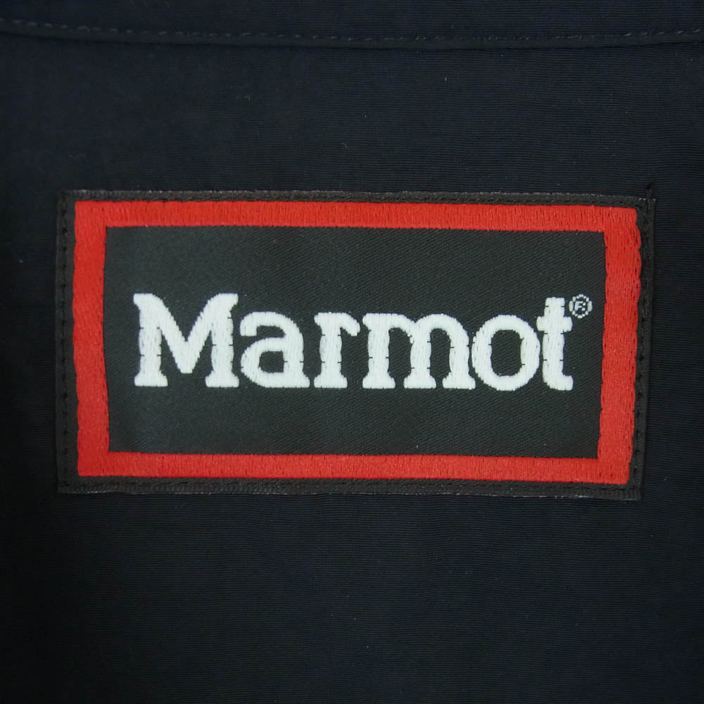 MARMOT マーモット MTSS25MJK341DR URBAN RESEARCH DOORS別注 ナイロン コーチ ジャケット BLACK 黒に近いダークネイビー系 XL【新古品】【未使用】【中古】
