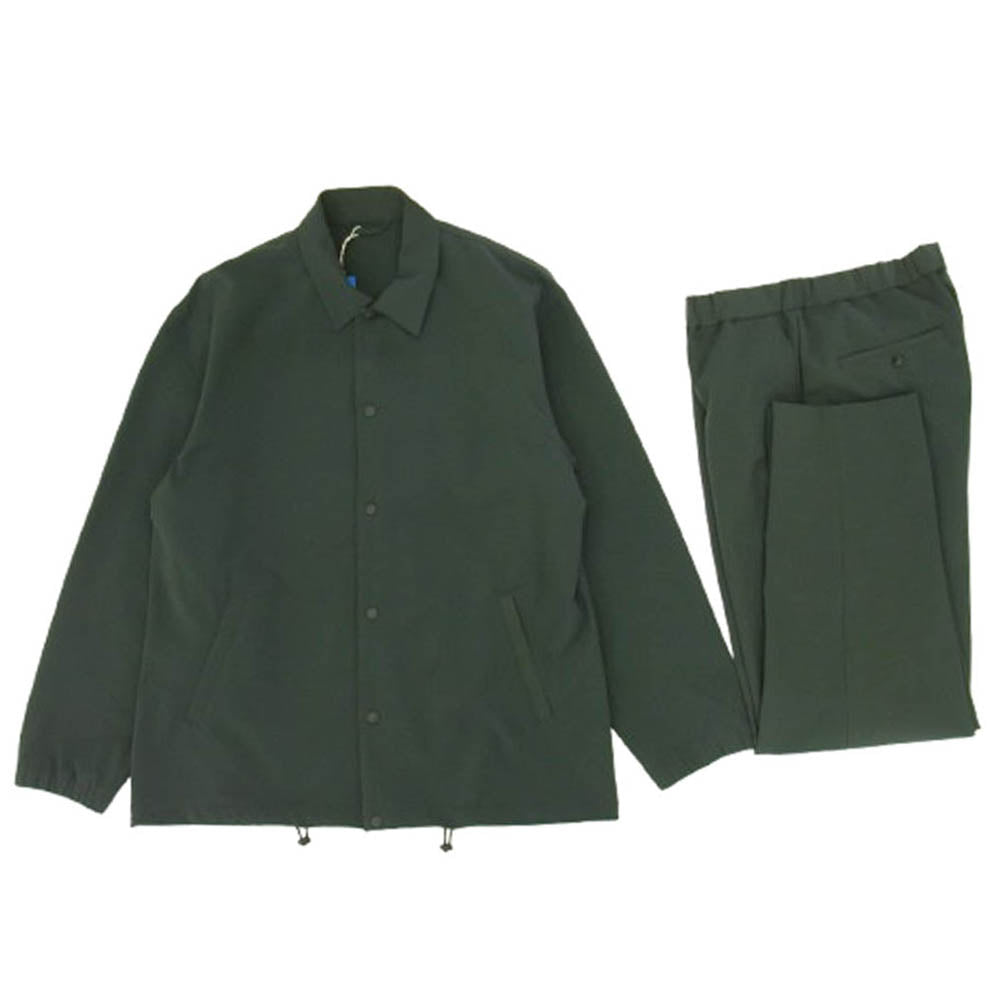 BEAMS ビームス B:MING City Dwellers コーチジャケット パンツ セットアップ ダークグレー系 XL【極上美品】【中古】